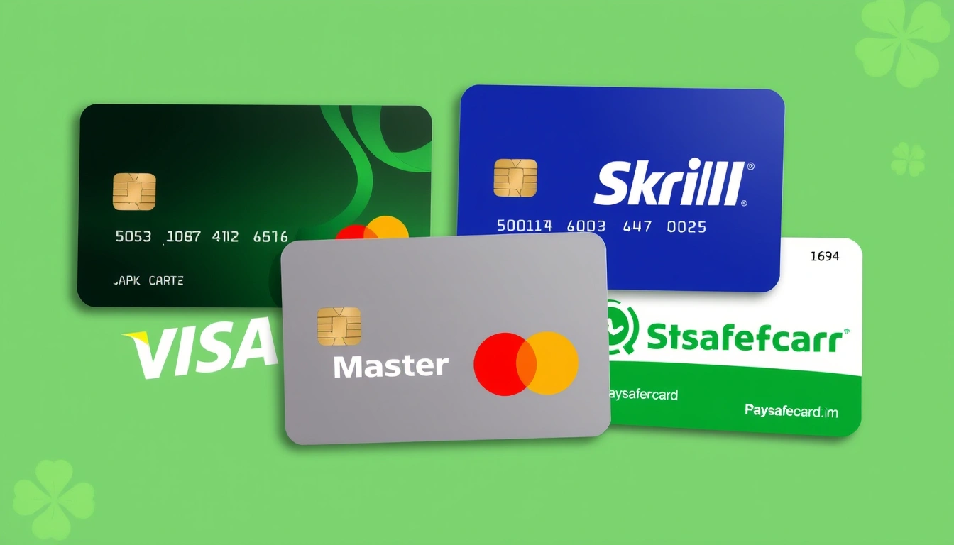 Payment methods accepted at Irish online casinos