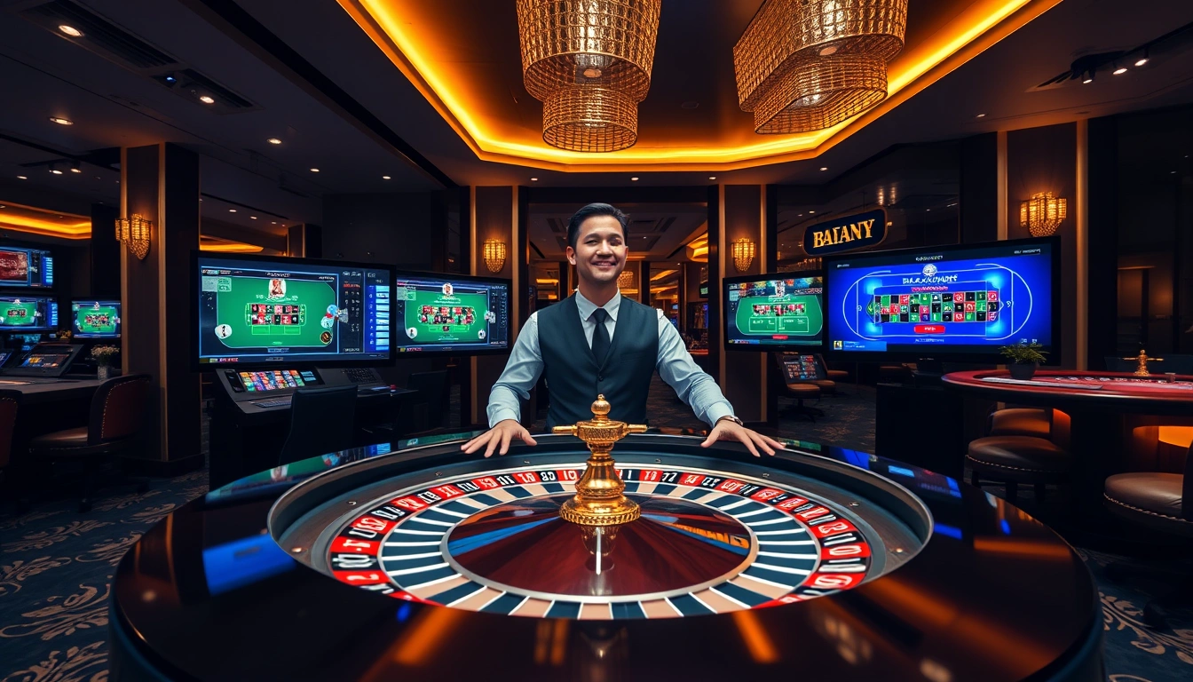 Live casino dealers at Irish online casinos