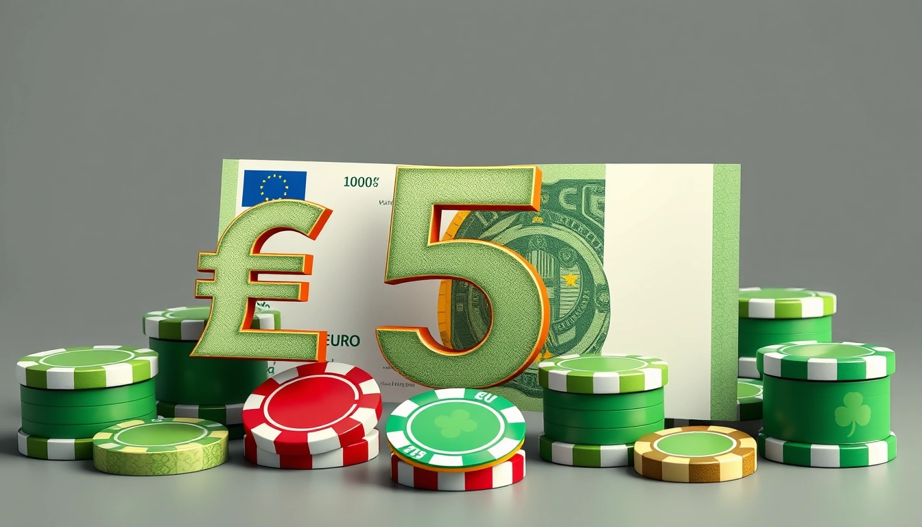 5 euro deposit casino Ireland — best low deposit sites