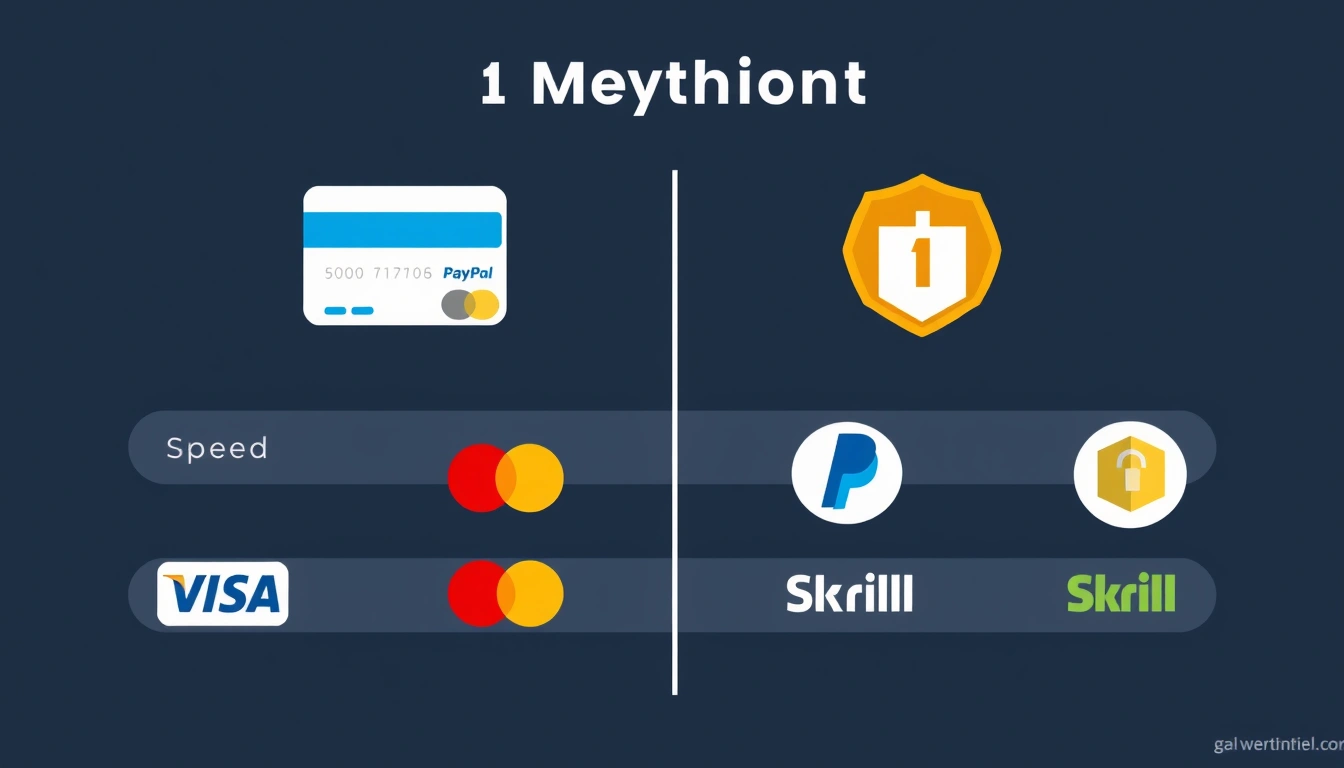 PayPal vs other casino payment methods comparison
